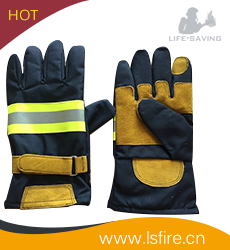 Firefighting Leather gloves